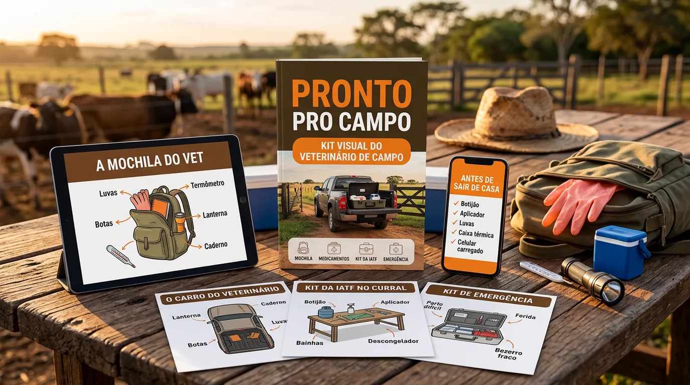 Pronto pro Campo - Kit Visual do Veterinário de Campo